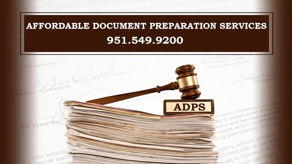 Affordable Document Preparation Services