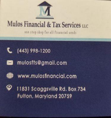 Mulos Financial & Tax Services