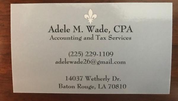 Adele M Wade CPA