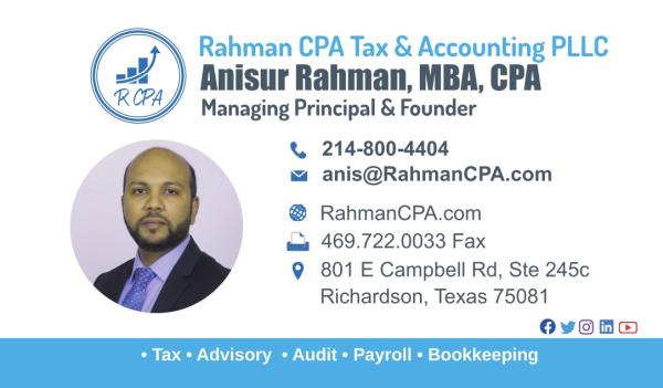 Rahman CPA Tax & Accounting