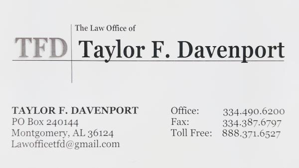 Law Office of Taylor F Davenport