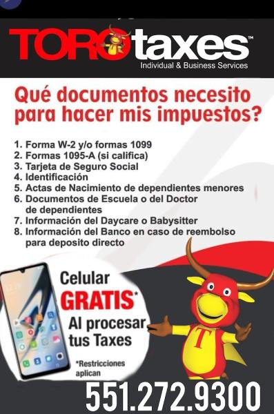 Toro Taxes & Insurance North Bergen NJ