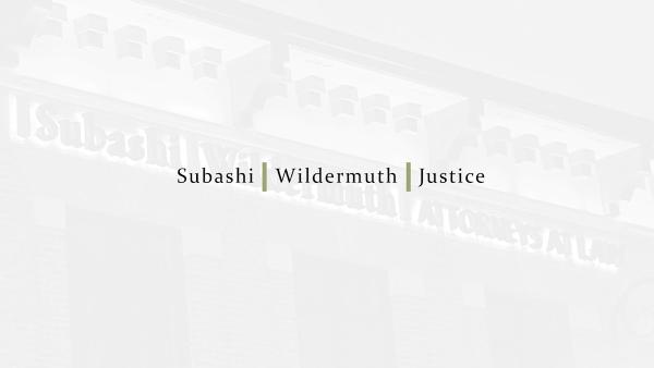 Subashi, Wildermuth & Justice