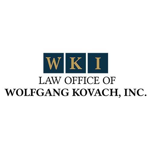 Law Office of Wolfgang Kovach.