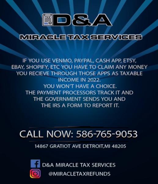 D&A Miracle TAX Services