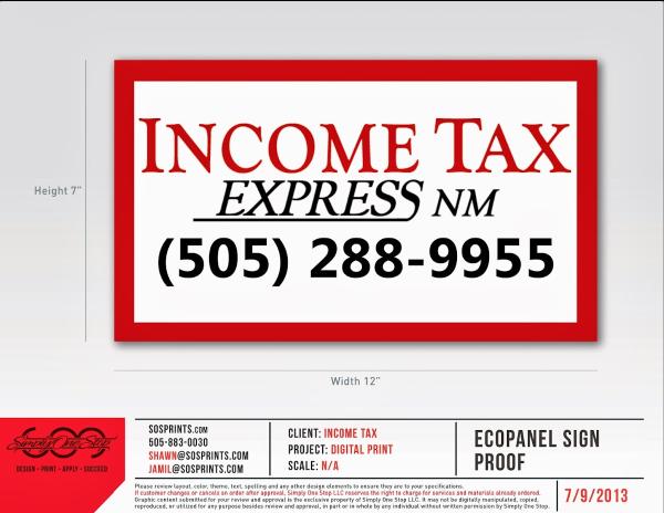 Income Tax Express NM
