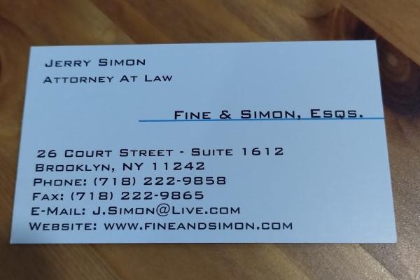 The Law Offices of Fine & Simon