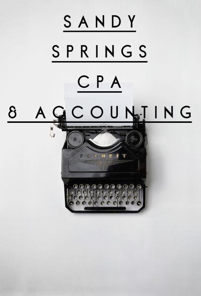 Sandy Springs CPA Tax Accounting Firm