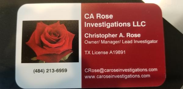 C A Rose Investigations