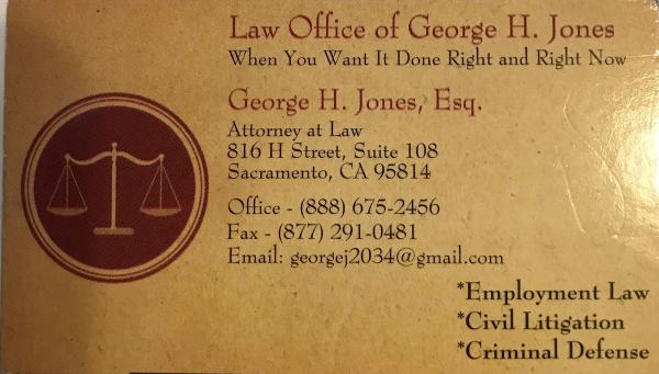 The Law Office of George H. Jones