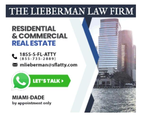 The Lieberman Law Firm, P:A.