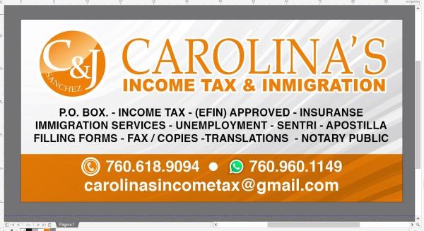 Carolinas Income Tax and Immigration Services