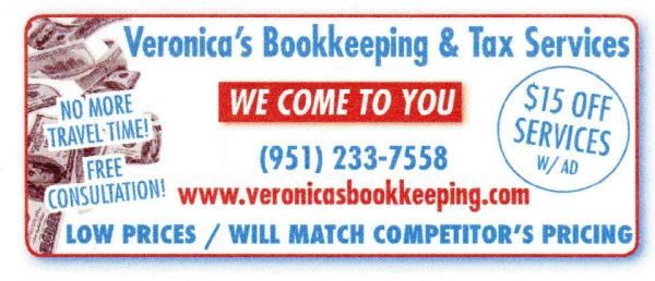 Veronica's Mobile Bookkeeping & Tax Services