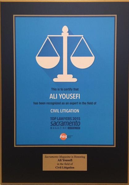 Law Offices Of Ali Yousefi
