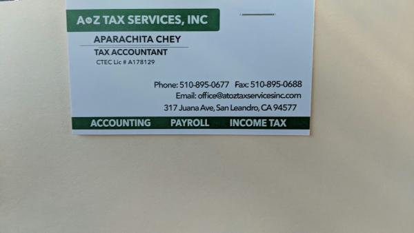 A To Z Tax Services