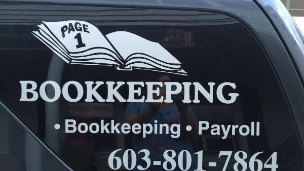 Page 1 Bookkeeping