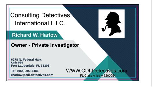 Consulting Detectives International L.l.c.