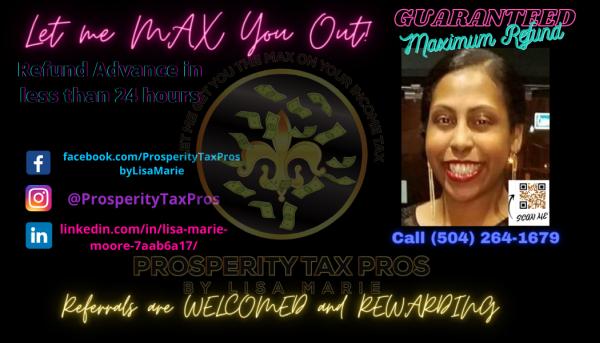 Prosperity Tax Pros by Lisa Marie