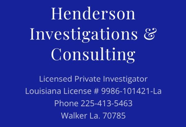 Henderson Investigations & Consulting