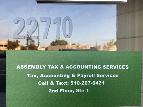 Assembly Tax & Accounting Services