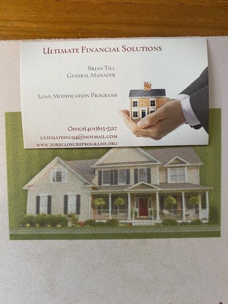 Ultimate Financial Solutions