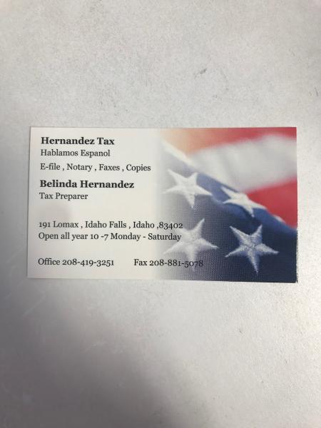 Hernandez Taxes