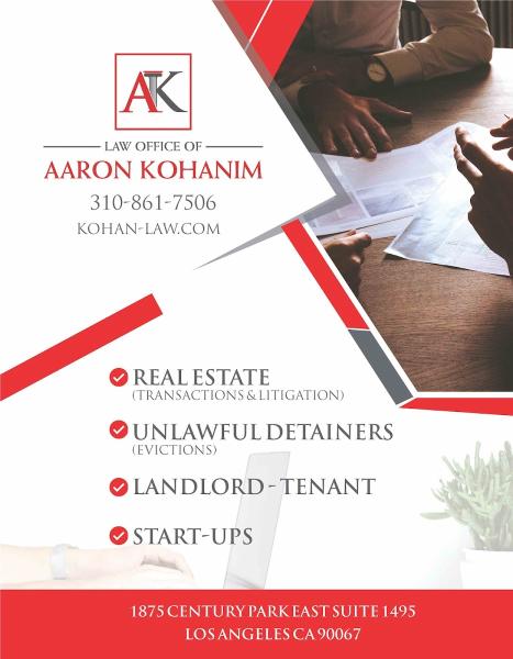 Law Office of Aaron Kohanim - Habitability Lawyer