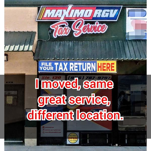 Maximo Tax Service