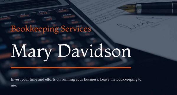 Mary Davidson Bookkeeper