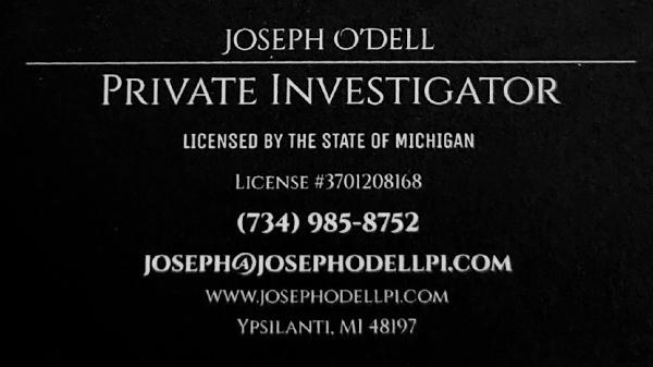 Joseph O'Dell, Private Investigator