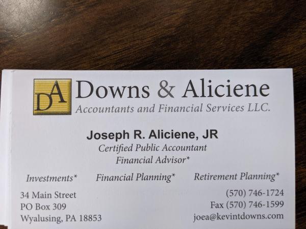 Downs & Aliciene Accountants and Financial Services