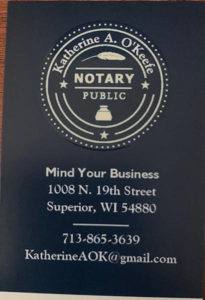 Mind Your Business Mobile Notary Services