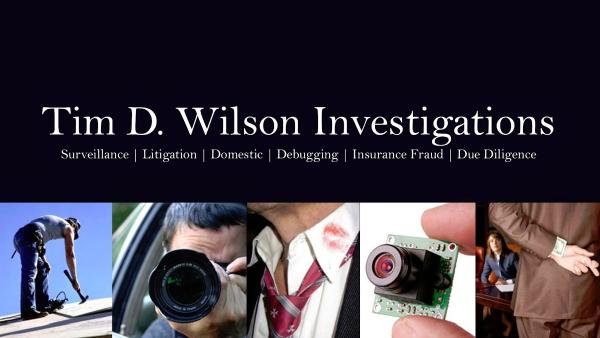 Tim D. Wilson Investigations