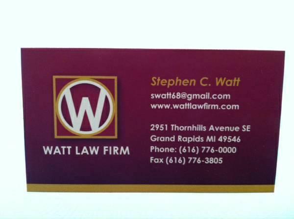 Watt Law Firm