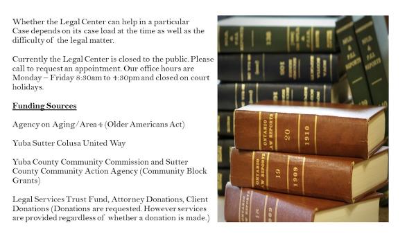 Yuba Sutter Legal Center-Seniors