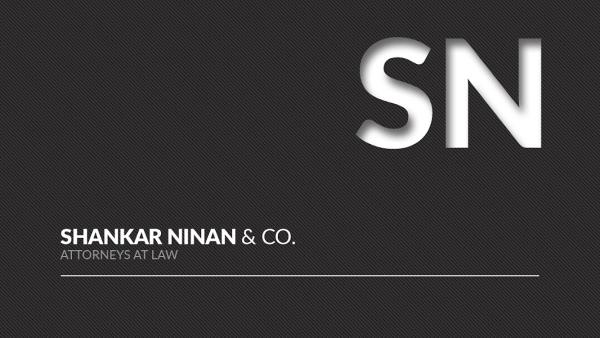 Shankar Ninan & Co.