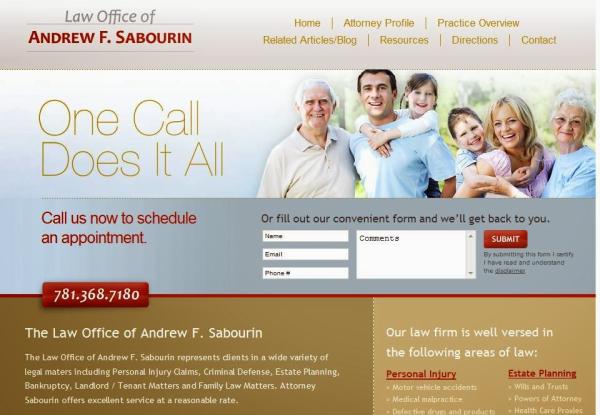 Law Office of Andrew F. Sabourin