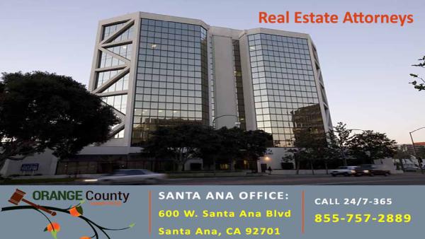 Orange County Real Estate Attorneys