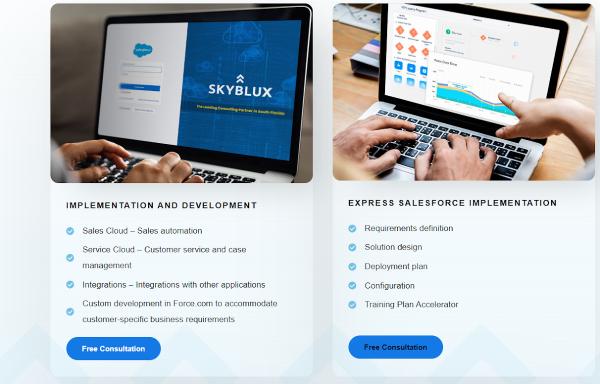 Skyblux - Salesforce and Cloud Consultants