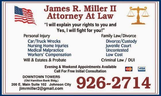 James R. Miller II, Attorney at Law