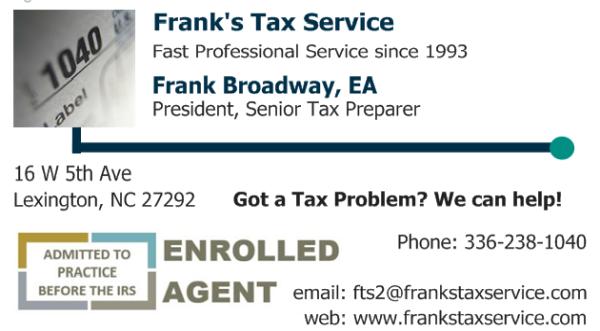 Frank's Tax Service