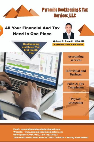 Pyramids Bookkeeping&tax Services ,llc