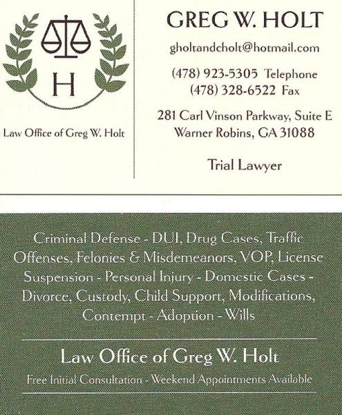 Greg W Holt Law Offices