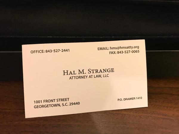 Hal M. Strange, Attorney at Law