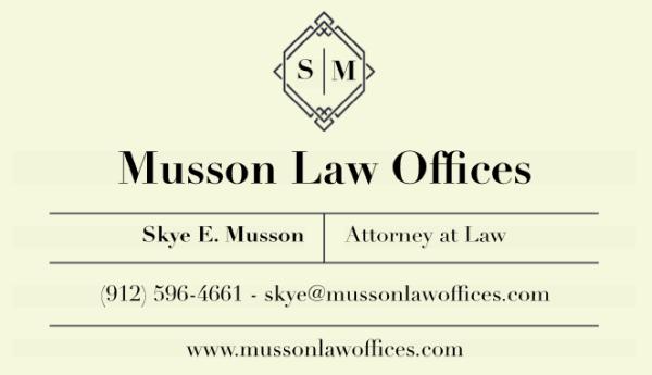 Musson Law Offices Savannah