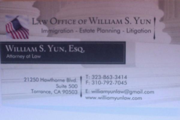 Law Office of William S. Yun