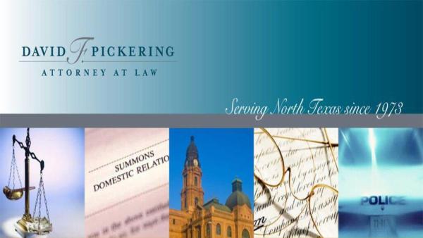 David F. Pickering Atty at Law