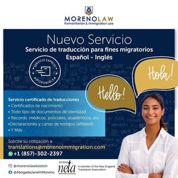 Moreno Law