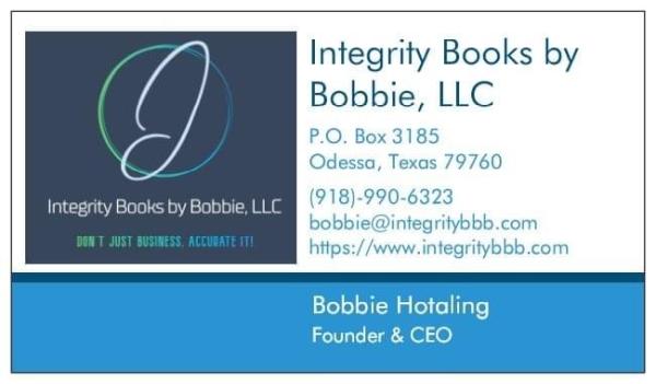 Integrity Books BY Bobbie