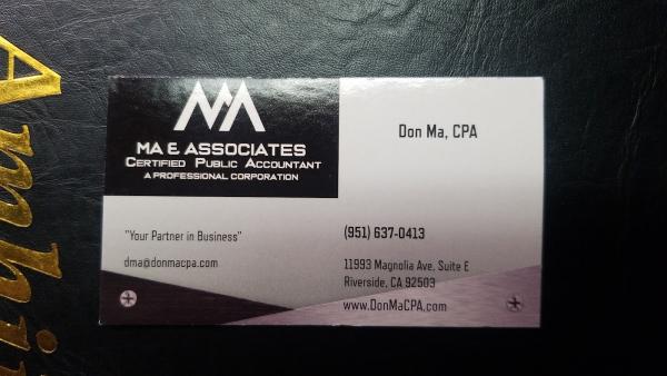 Ma & Associates, CPA